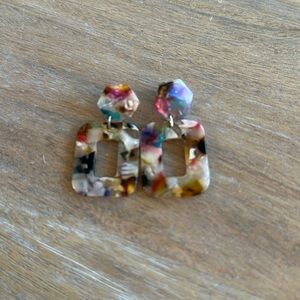 Multicolored Fashion Earring